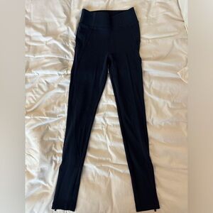 Athleta Delancey Skyline High Rise Legging, size XXS, color Navy